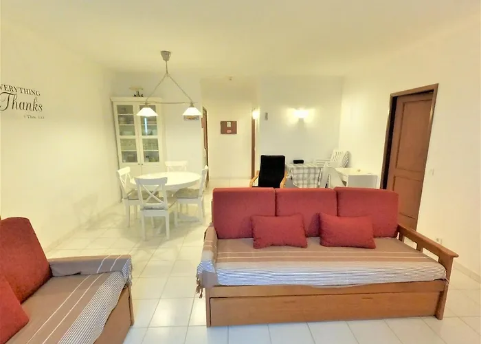 Algarve T2 Apartment W Balcony And Sea View Near Beach In Manta Rota